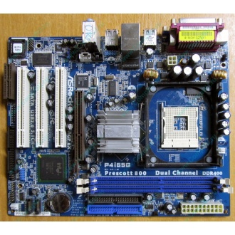 Материнская плата ASRock P4i65G socket 478 (без задней планки-заглушки)  (Омск)
