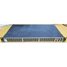 Управляемый коммутатор D-link DES-1210-52 48 port 10/100Mbit + 4 port 1Gbit + 2 port SFP металлический корпус (Омск)