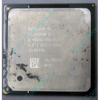 Процессор Intel Celeron D (2.4GHz /256kb /533MHz) SL87J s.478 (Омск)