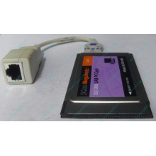 Сетевая карта для ноутбука 3COM Mehahertz 3CCFE574BT (PCMCIA) - Омск